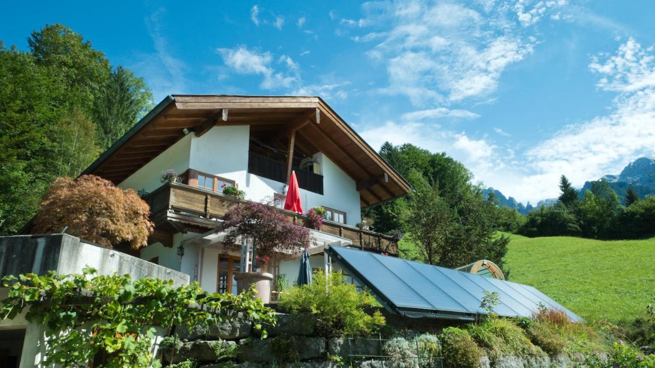 Appartamento Haus Am Mitterbach Berchtesgaden Esterno foto